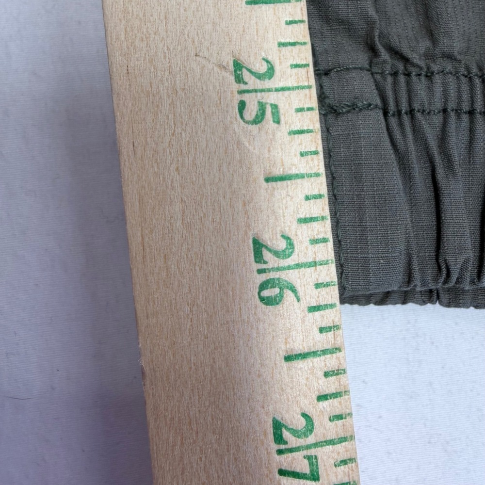 NEW LL Bean Ripstop Jogger Pants Womens Large Dark Taupe Cotton Blend Gorpcore - Picture 11 of 12